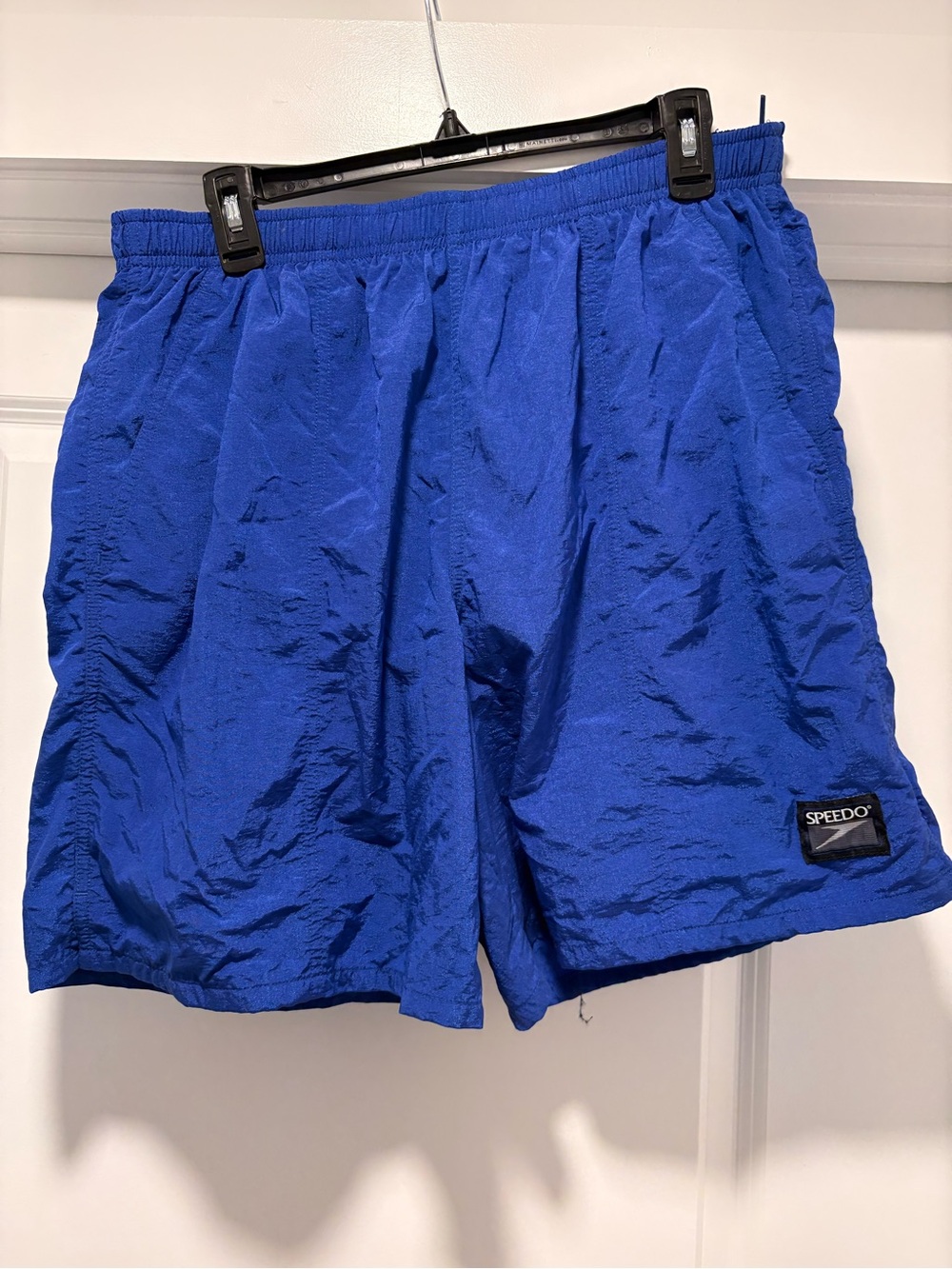 Speedo Men's Bright Blue Athletic Swim Shorts